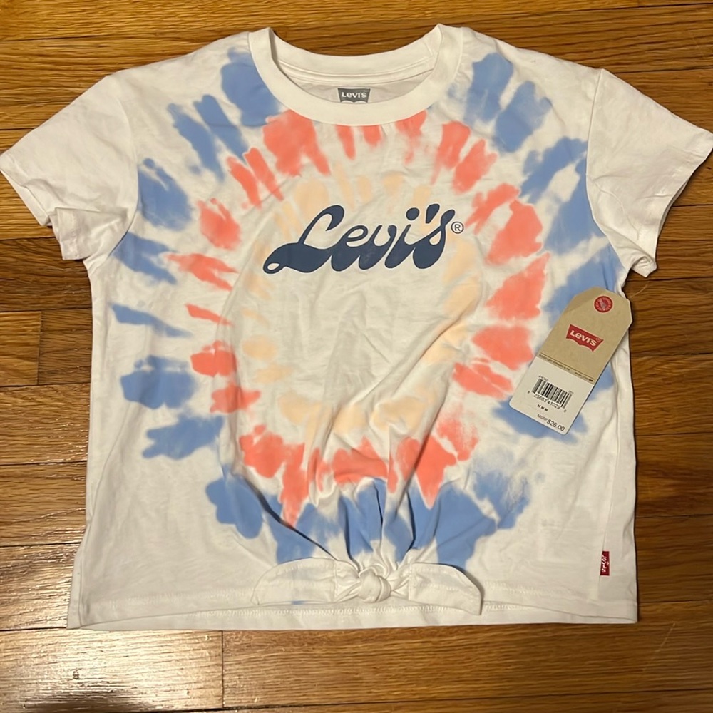 Levi’s tie front short sleeve t-shirt